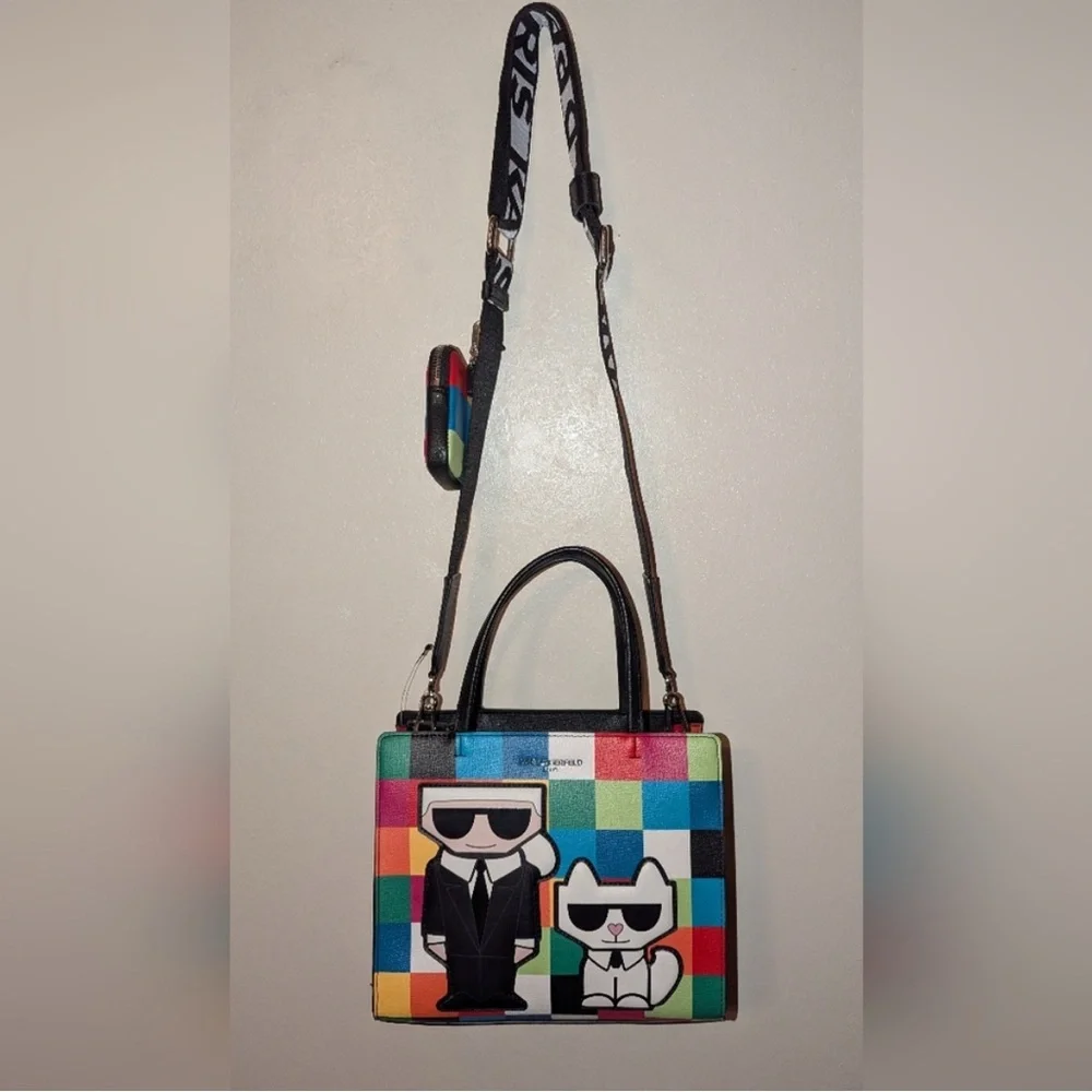 NWT - Karl Lagerfeld Paris Maybelle Satchel.